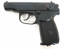 Массогабаритный лазерный макет пистолет Макарова ПМ со встроенным лазерным модулем и аккумуляторной батареей - fgospostavki.ru - Белогорск