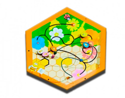 Бизиборд «Пчелиные соты №3» - fgospostavki.ru - Белогорск