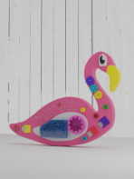 Бизиборд «Розовый фламинго» - fgospostavki.ru - Белогорск