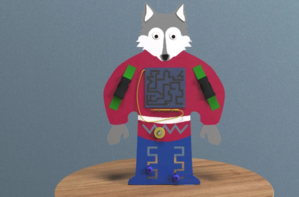 Бизиборд «Серый волчонок» - fgospostavki.ru - Белогорск