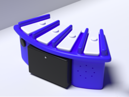 Игровой коммуникатор 4-х кнопочный на пояс - fgospostavki.ru - Белогорск