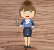 Бизиборд «Учительница» - fgospostavki.ru - Белогорск