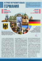 Стенд "О стране изучаемого языка" (Германия) - fgospostavki.ru - Белогорск