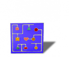 Развивающая панель для изучения движения фигур - fgospostavki.ru - Белогорск