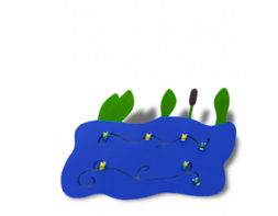 Тактильно-развивающая панель «Пруд» - fgospostavki.ru - Белогорск