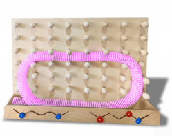 Тактильно-развивающая панель с трубой - fgospostavki.ru - Белогорск
