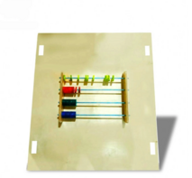 Тактильно-развивающая панель «Цветные счеты» - fgospostavki.ru - Белогорск