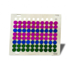 Тактильно-развивающая панель «Цветные фигурки» - fgospostavki.ru - Белогорск