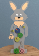 Бизиборд «Пасхальный кролик» - fgospostavki.ru - Белогорск