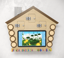 Интерактивный бизиборд с программным логопедическим комплексом и элементами «Избушка» - fgospostavki.ru - Белогорск