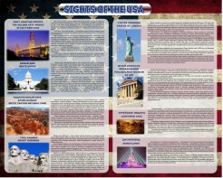 Стенд "Достопримечательности США" Вариант 2 - fgospostavki.ru - Белогорск