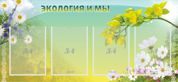 Стенд "Экология и мы" - fgospostavki.ru - Белогорск