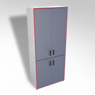 Шкаф широкий закрытый ТР5 ЛДСП - fgospostavki.ru - Белогорск