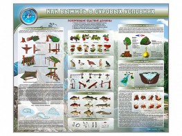 Стенд "Как выжить в суровых условиях" - fgospostavki.ru - Белогорск