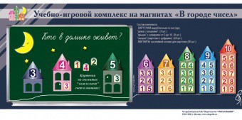 "В городе чисел". Для лучшего понимания и запоминания состава чисел первого десятка - fgospostavki.ru - Белогорск