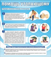 Стенд "Помощь утопающему" - fgospostavki.ru - Белогорск