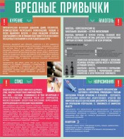 Стенд "Вредные привычки" - fgospostavki.ru - Белогорск