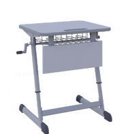 Парта NOMAD V одноместная регулируемая по высоте - fgospostavki.ru - Белогорск