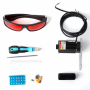 Ресурсный набор для плоттера 445nm 1600mW Blue Laser Components Engraver  Pack - fgospostavki.ru - Белогорск